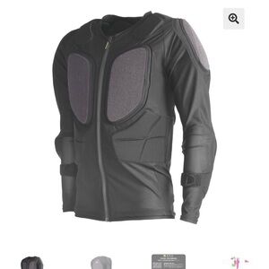 Men's Black Protective Jacket